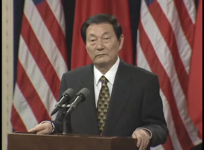 朱鎔基の写真