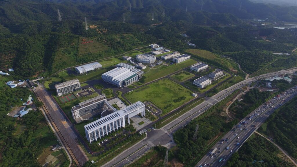 中国核破砕中性子源の写真
