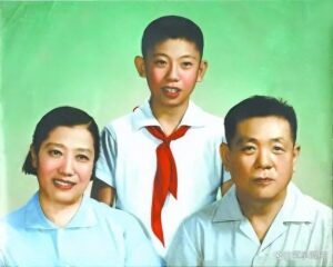 彭桓武一家の写真