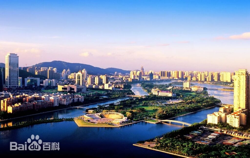 厦門大学のある厦門市風景